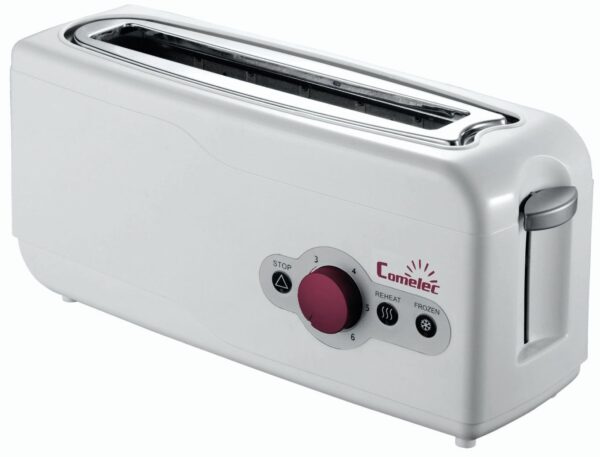 TOST. COMELEC TP1719 1R LARGA BLANCO 750W TOST. COMELEC TP1719 1R LARGA BLANCO 750W