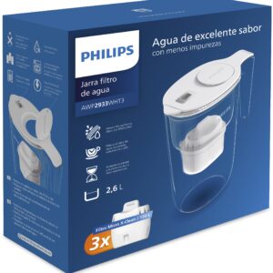 JARRA PHILIPS AWP2933WHT3 MICROCLEAN X+3 CARTUCHOS