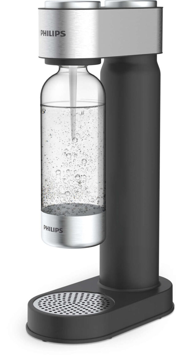 MAQUINA SODA PHILIPS ADD4902BK/10 INOX NEGRA MAQUINA SODA PHILIPS ADD4902BK/10 INOX NEGRA