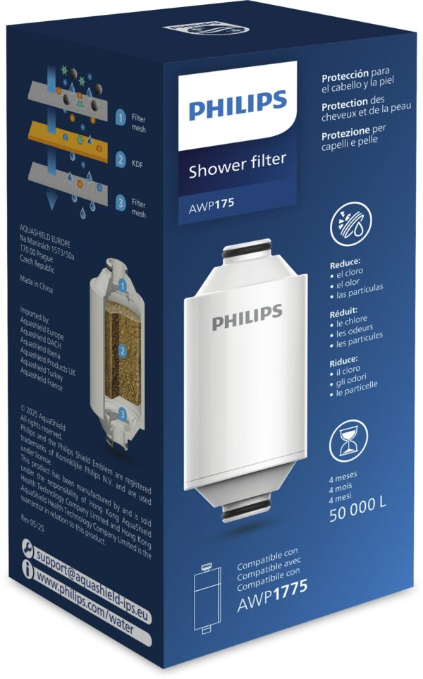 RECAMBIO FILTRO DUCHA PHILIPS AWP175/10 RECAMBIO FILTRO DUCHA PHILIPS AWP175/10