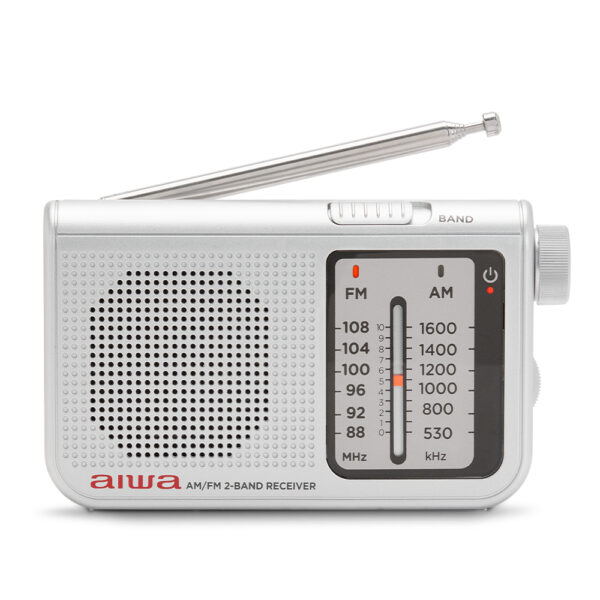 RADIO PORTATIL AIWA RS-55SL AM/FM ALTAVOZ SILVER