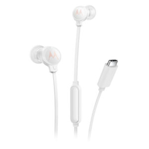 AURICULARES MOTOROLA EARBUDS 3C-S USB C BLANCO