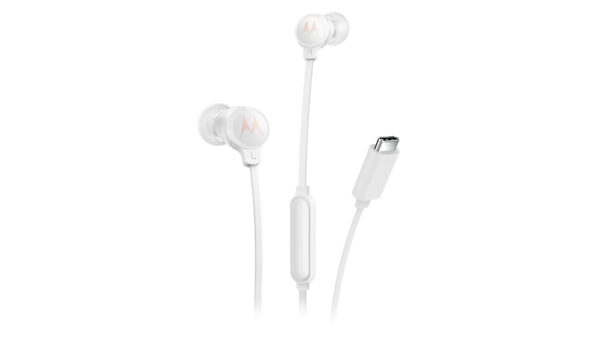 AURICULARES MOTOROLA EARBUDS 3C-S USB C BLANCO AURICULARES MOTOROLA EARBUDS 3C-S USB C BLANCO