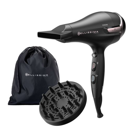 SECADOR BELLISSIMA K9 2500 DC 2300W ION.DIF.BOLSA SECADOR BELLISSIMA K9 2500 DC 2300W ION.DIF.BOLSA