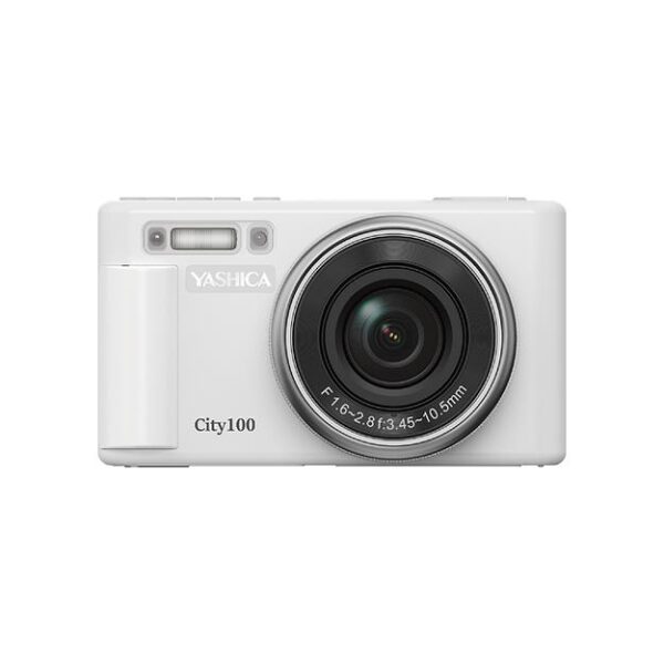 CAMARA COMPACTA YASHICA YAS-DGC100-WH   BLANCA