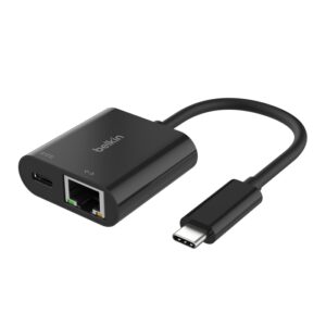 ADAPTADOR BELKIN INC019 USB C ETHERNET +CARGA 100W