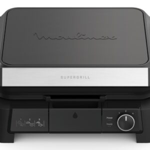 GRILL MOULINEX GI5108 3EN1 2000W 180º 30X20CM