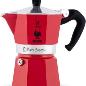 CAFET. ITALIANA BIALETTI MOKA EXPRESS RED 6T