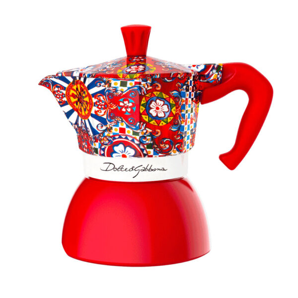 CAFET. ITALIANA BIALETTI INDUCTION D&G RED 4T CAFET. ITALIANA BIALETTI INDUCTION D&G RED 4T