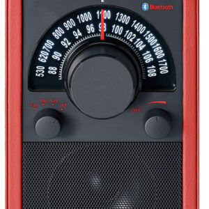 RADIO SANGEAN WR-15 CUERO ROJO FM BT