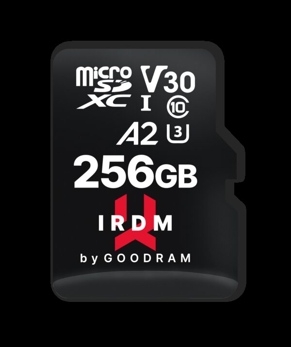 TARJ. MEM. GOODRAM MICRO SD 256GB UHS-I U3 V30 A2