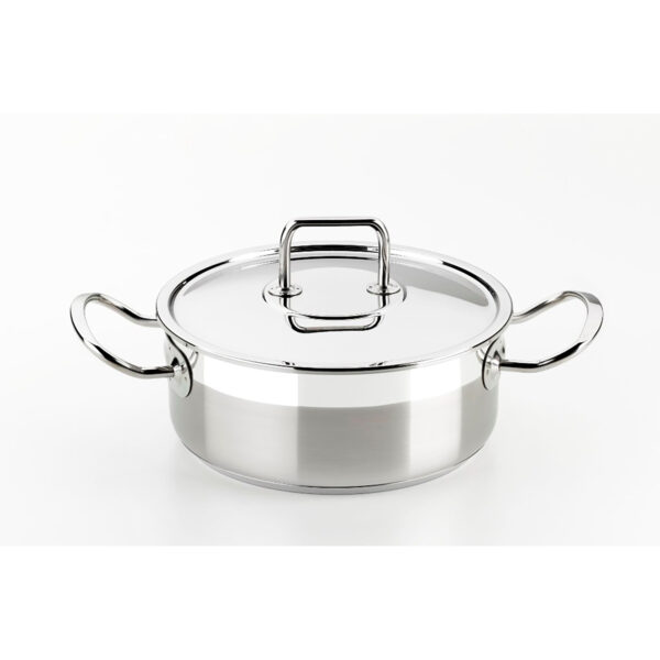 CACEROLA BRA PROFESIONAL 30CM TAPA INOX