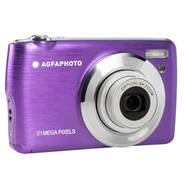 CAMARA AGFA CAMARA DC8200 PURPLE 21MP SD+FUNDA