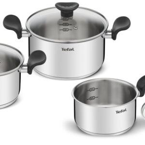 BATERIA COCINA TEFAL PRIMARY 3PZ+TAPASL 16/18/20