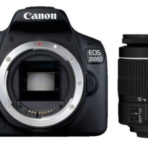 CAMARA CANON EOS 2000D+18 55 DC III