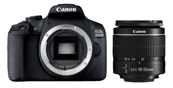CAMARA CANON EOS 2000D+18 55 DC III