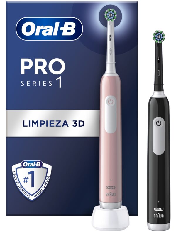 DENTAL ORALB PRO1 DUO ROSA/NEGRO 2XEB50RX DENTAL ORALB PRO1 DUO ROSA/NEGRO 2XEB50RX