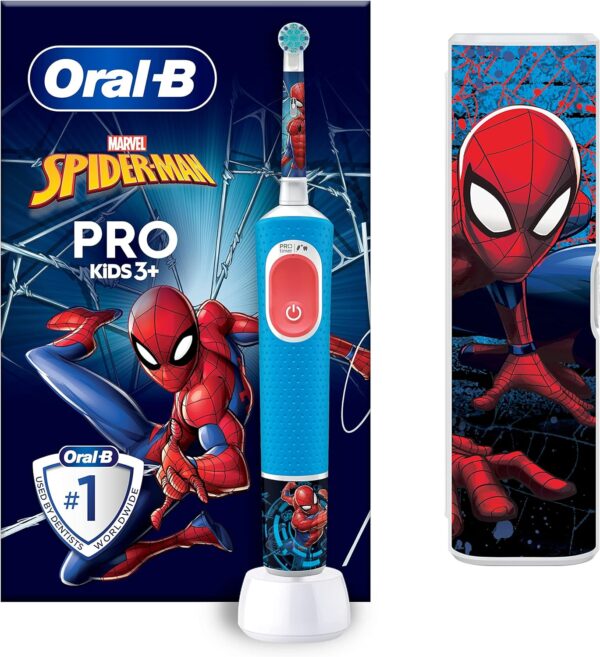 DENTAL ORALB VITALITY PRO KIDS SPIDERMAN FUNDA VIA DENTAL ORALB VITALITY PRO KIDS SPIDERMAN FUNDA VIA