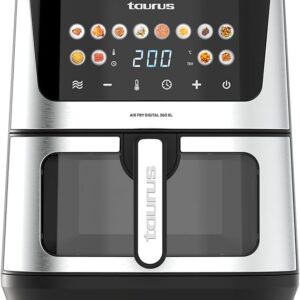 FREIDORA AIRE TAURUS AIR FRY DIG 360XL 8L 2 RESTEN