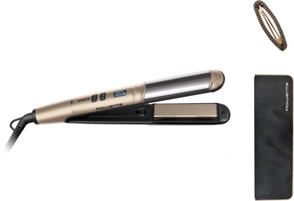 PLANCHA PELO ROWENTA SF4641 GLAM&SHINE 2EN1 RIZAD PLANCHA PELO ROWENTA SF4641 GLAM&SHINE 2EN1 RIZAD