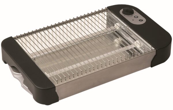 TOST. COMELEC TP7012 PLANO INOX/NEGRO 600W TOST. COMELEC TP7012 PLANO INOX/NEGRO 600W