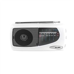 TRANSISTOR ELBE RF-52 PORTATIL ALTAVOZ BLANCO TRANSISTOR ELBE RF-52 PORTATIL ALTAVOZ BLANCO