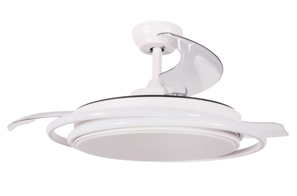 VENTILADOR TECHO FM VR1300 107CM RETRAC DUAL/LED W VENTILADOR TECHO FM VR1300 107CM RETRAC DUAL/LED W