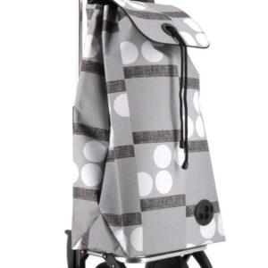 CARRO-COMPRA ROLSER IMX318 LOGOS 4 GRIS