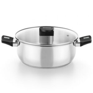 CACEROLA MONIX 16CM ELITE CON TAPA VIDRIO
