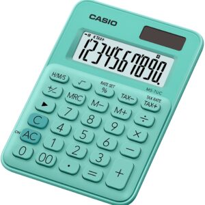CALCULADORA CASIO MS-7UC-GN VERDE