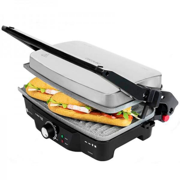 GRILL CECOTEC 03024 INOX 1500W APERTURA 180º AG GRILL CECOTEC 03024 INOX 1500W APERTURA 180º AG