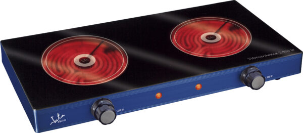 HORNILLO JATA V142 2F VITRO PERF.AZUL 2400W 16 HORNILLO JATA V142 2F VITRO PERF.AZUL 2400W 16