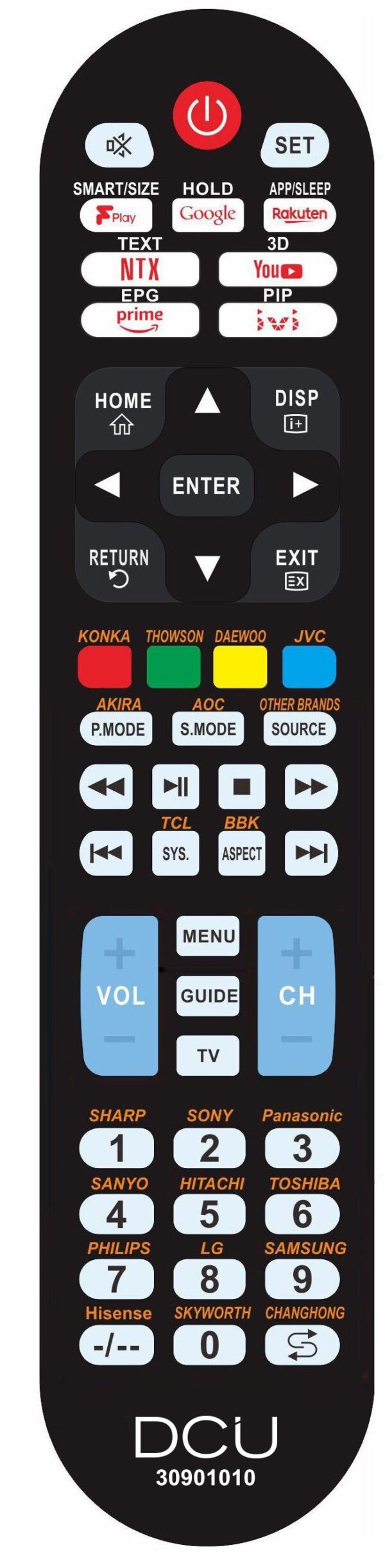 MANDO A DIST. DCU UNIVERSAL
