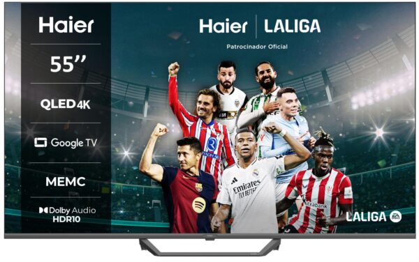 TV HAIER 55 H55S80EUX UHD QLED GOOGLETV BT PEANA