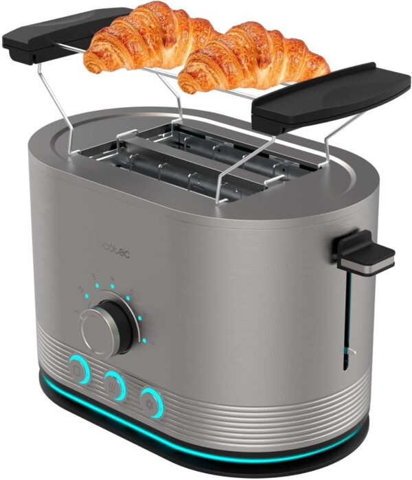TOST. CECOTEC SHINE&TOAST 2R CORTO INOX 850W 3285 TOST. CECOTEC SHINE&TOAST 2R CORTO INOX 850W 3285