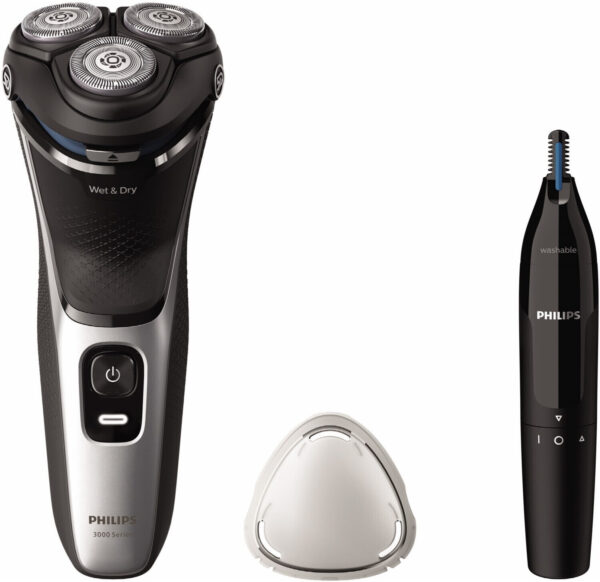 AFEITA. PHILIPS S3143/02 W&DRY 60MIN+NT1650 NARIZ AFEITA. PHILIPS S3143/02 W&DRY 60MIN+NT1650 NARIZ