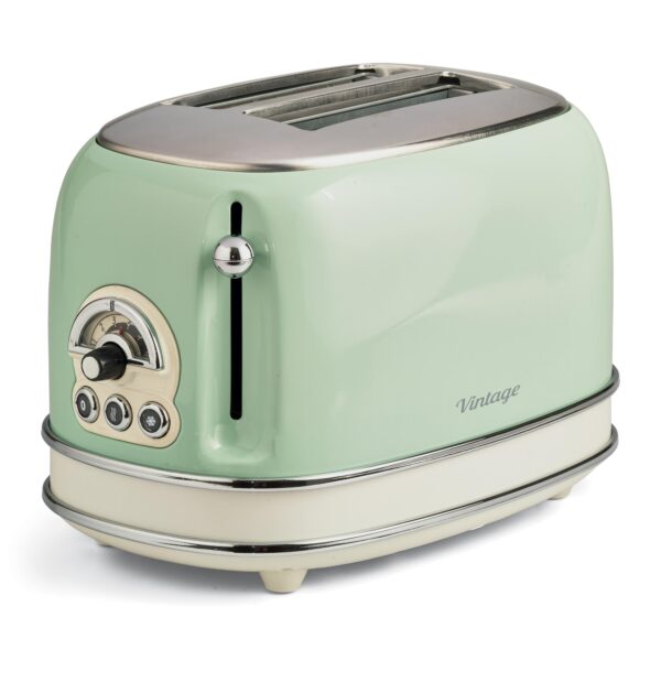 TOST. ARIETE 155/14 810W 2R CORTAS VINTAGE VERDE TOST. ARIETE 155/14 810W 2R CORTAS VINTAGE VERDE