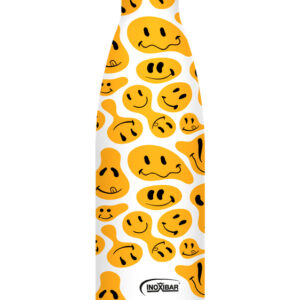 BOTELLA TERMO INOXIBAR 61281 SMILEY WHITE 50CL