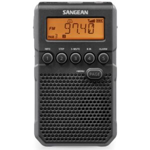 RADIO BOLSILLO SANGEAN DT-800 NEGRO FM/AM