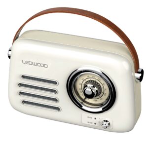 RADIO LEDWOOD ALMA RETRO FM 30W WHITE