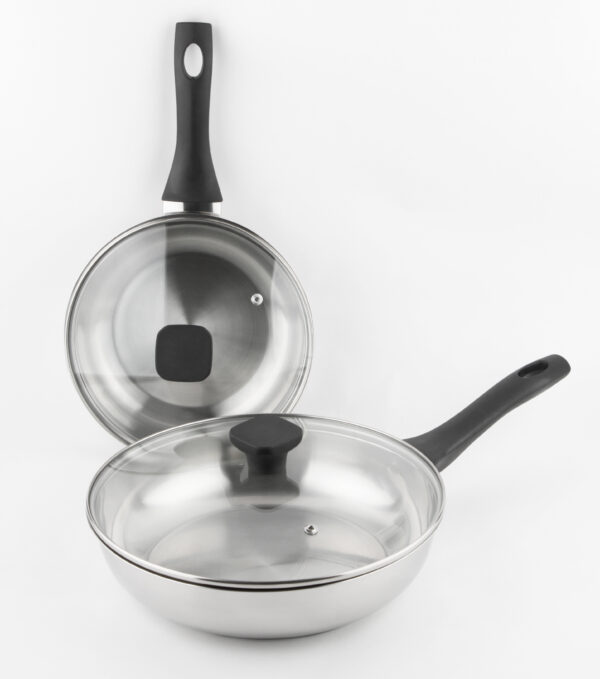 SARTEN ALZA SANUX 20+26 CM + TAPA 20+26CM