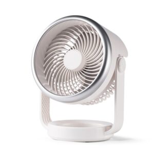 VENTILADOR SOBREMESA CRISTAL SPLIT BLANCO PORTATIL