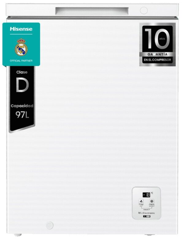 CONG.HOR HISENSE FT100N1AWDL 86x58 97L BCO CONG.HOR HISENSE FT100N1AWDL 86x58 97L BCO