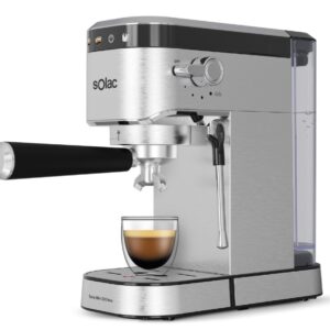 CAFET. SOLAC CE4525 SLIM INOX 1350W 20B VAPORIZA
