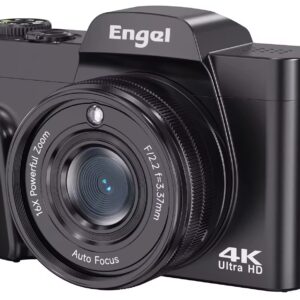 CAMARA ENGEL EC3000B 4K ESTABILIZAD WIFI 3 NEGRA