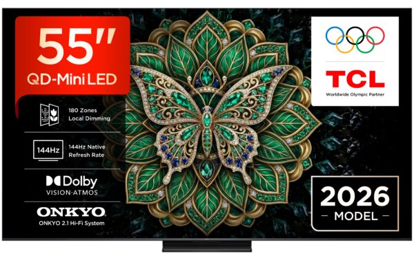TV TCL 55 55C6K PRO UHD MINILED GOOGLETV 144HZ