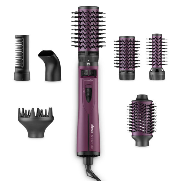 MOLDEADOR UFESA AIR GLAM ROLL 1200W 6ACC