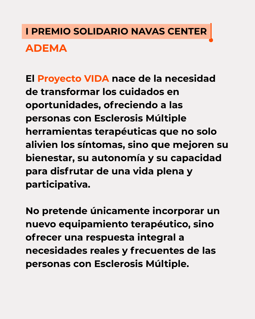 Descripción del proyecto ADEMA