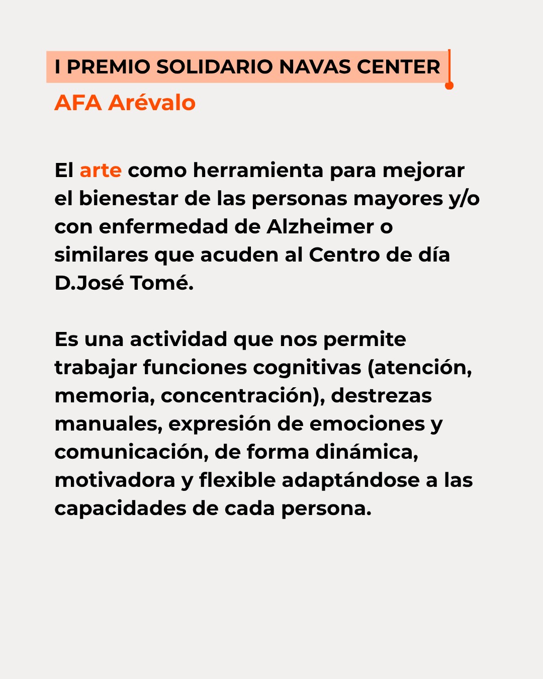 Descripción del proyecto AFA Arévalo
