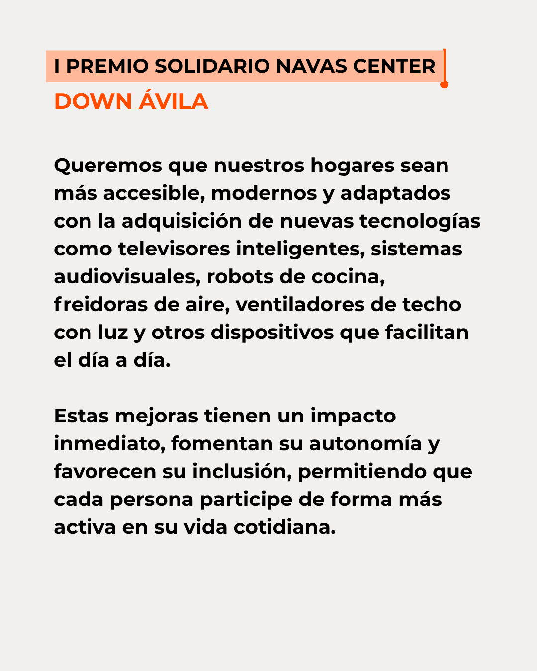 Descripción del proyecto Down Ávila